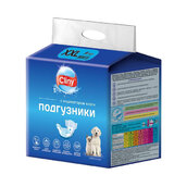 Подгузники cliny для животных xХl (6шт)