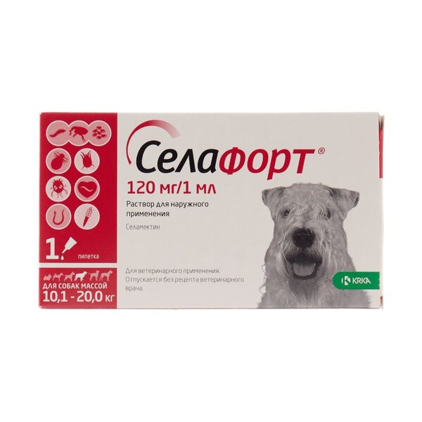 Селафорт 120мг р-р д/наруж прим