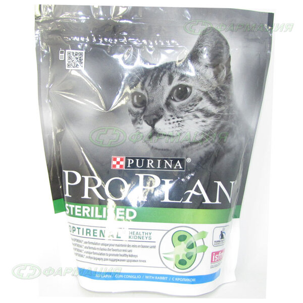 Проплан 400 гр. д/к кастр. стерил. кролик