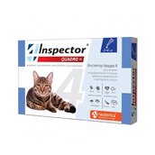 Инспектор Квадро К капли д/кошек 1-4кг №1