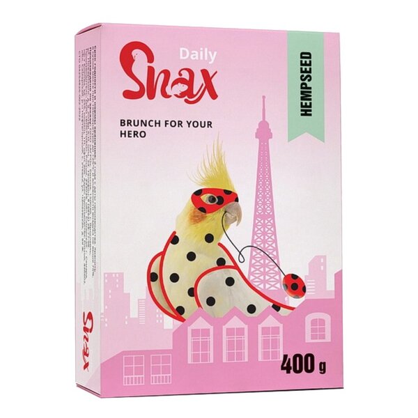 Корм snax daily д/средних попугаев 400гр