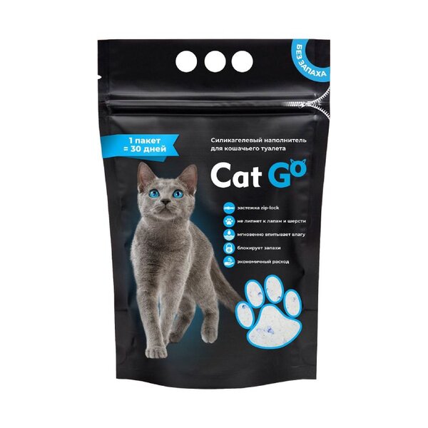 Наполнитель cat go 1.9 кг