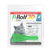 Капли Рольф 3d инсект д/кошек более 4кг №3